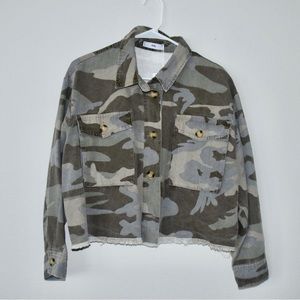 NWT Adika Army Cropped Jacket - S